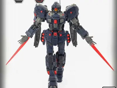 3DPrint ActionFigure GEIST based on RGM-96X JESTA 3D print model