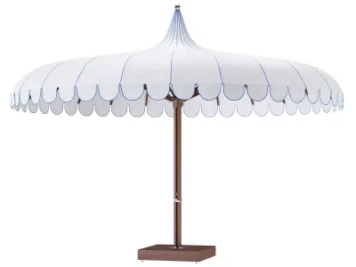 Ocean Master Mega Max Voilare Parasol by Tuuci 3D model