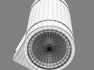 35160x Paro Lightstar wall street lamp 3D model