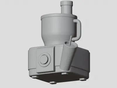 Food processor 3D model