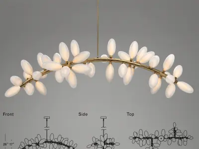 KDD 44 01 By Lindsey Adelman Studio for Triode 3D model