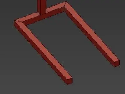 Parrish Floor Lamp Arteriors 3D model