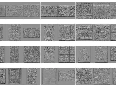 40 Real Alpha Stone Brushes- Stone Brushes-Vol 05 Texture