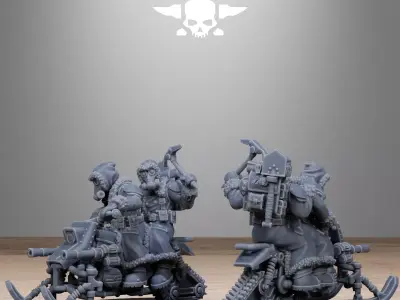 GrimGuard FrostWatch Snowbikers 3D print model