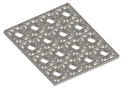 Spectacular Window Grill 3D print model purchase