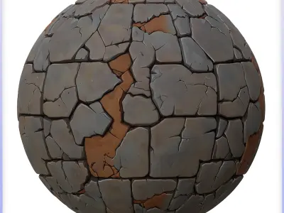 Stylized Floor Seamless Texture Texture 10