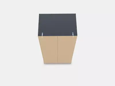 RAKKESTAD Wardrobe with 2 doors Low-poly 3D model