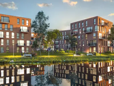 Lake houses LUMION12 ARCHICAD SKETCHUP 3D model