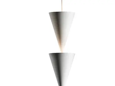 Michael Anastassiades Peak Up Pendant Lamps 3D model