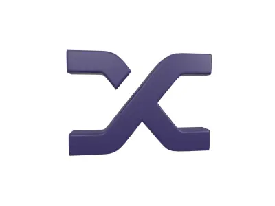 Synthetix Coin v2 002 Low-poly 3D model
