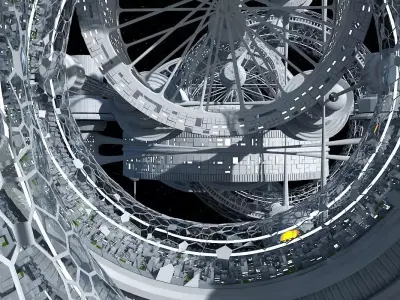 Space Colony 3D model