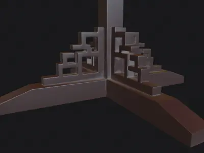 chinese style standing light Free 3D model