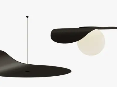 Ceiling Light Flow Kdln 3D model