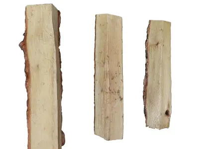 Ultra realistic  Firewood Scan  3D model