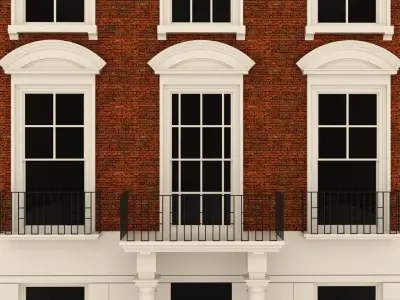 London Townhouse 3D model