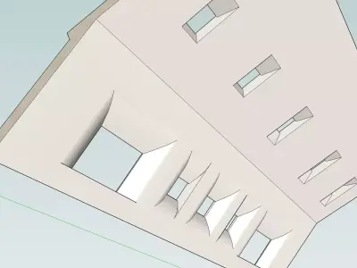 ROOF WINDOWS Free 3D model