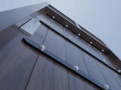 Wood Door Free 3D model