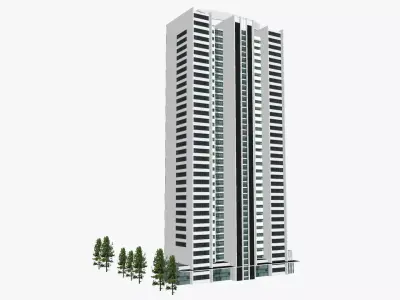Ultra Broadbeach Low-poly 3D model