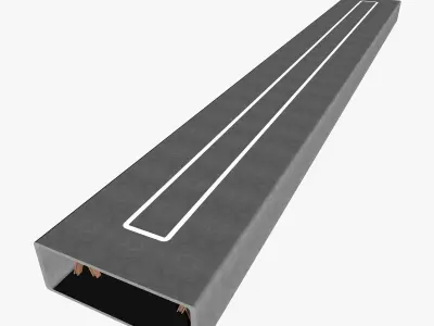 Game Corridor 3D model