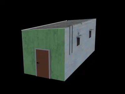 Buildings pack for Indian Rural Town 3D model