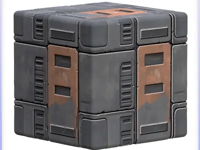 SciFi Seamless Texture Texture 38