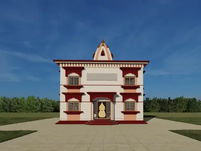 Indian Temple  3D model