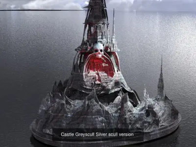 Heman Castle Collection 1 3D Model Pack