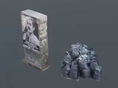 Street Assets  3D model