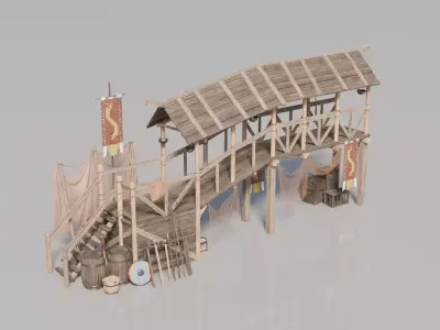 Nordic house 9 3D model
