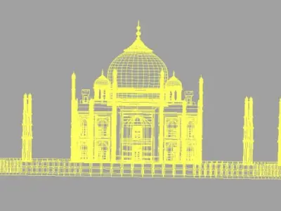 Tadj Mahal 3D model