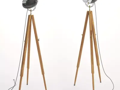 Floor lamp Motolight 3D model
