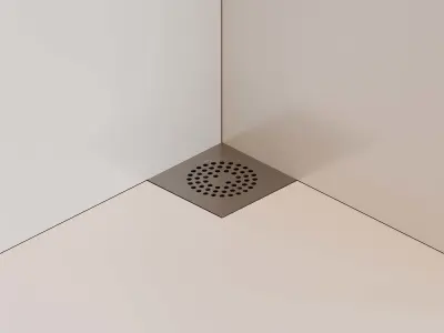 Floor Drain With Holes 3D model