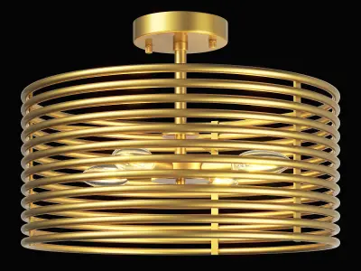 728 Zeta Lightstar Collection of Modern Lamps Circle  3D Model Pack