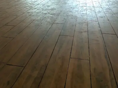 Dusty Wooden Planks Substance Painter Smart Material Texture