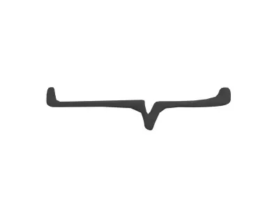 Speech Balloon v30 001 Low-poly 3D model