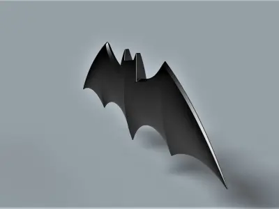 Batarang version 6 3D print model
