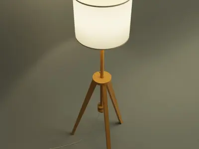 Leuters Standing Lamp 3D model