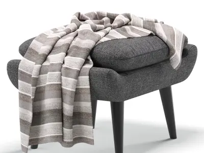 Pouf Vinci 7 Colors Version divan ru 3D model