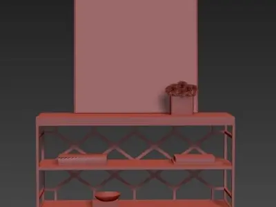 chest of drawers 15 3D model