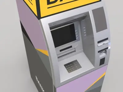 automated teller machine 2000xe 3D model