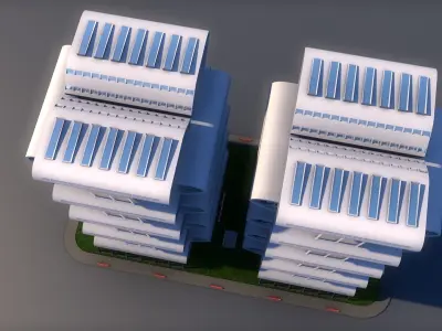 Tech Apartments 3D model