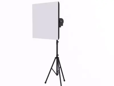 Softbox Studio Light 3D model