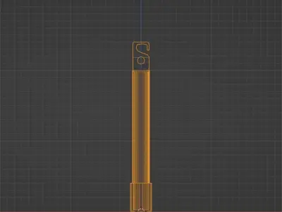 Glow Sticks Free low-poly 3D model