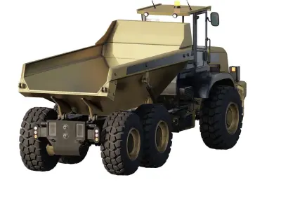 Dump truck 3D model