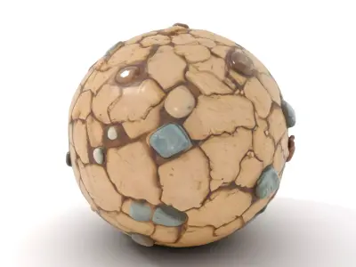 Cracked Earth Texture model pack Texture