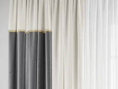 Curtain 226 3D model