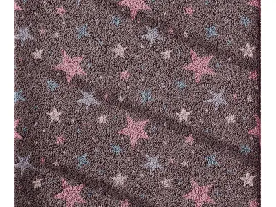 Kids Carpet Set 28 3D model