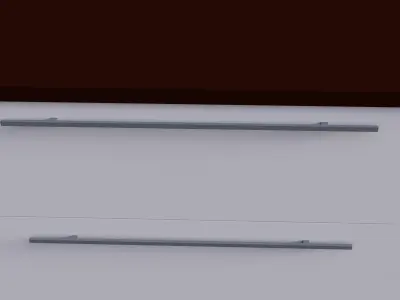 Wardrobe chest of drawers Free low-poly 3D model