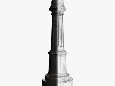 Light Pole-5 3D model