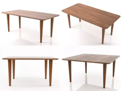 Kalahari Table 3D model